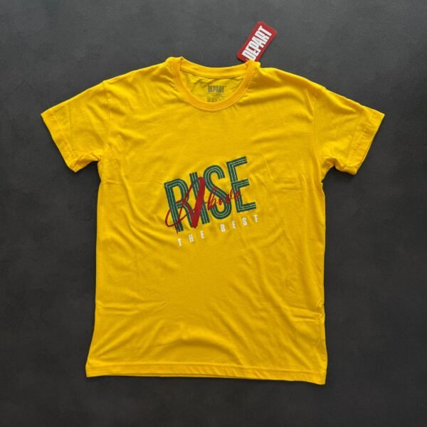 T-SHIRT DEPART "RISE"