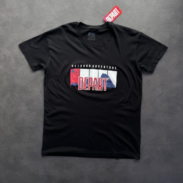 T-SHIRT DEPART PRINTED