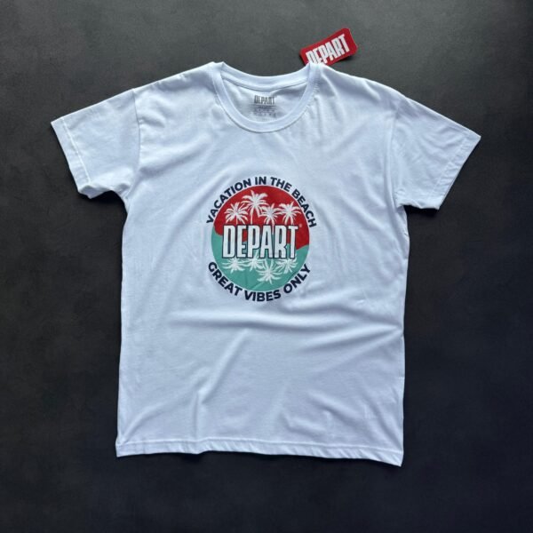 T-SHIRT DEPART PRINTED
